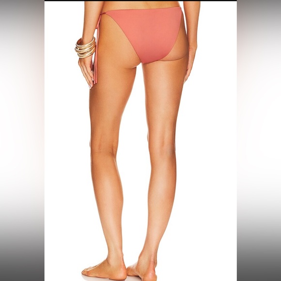 A.L.C. Amina String Bikini Bottom and Brooke Top in Carlyle Clay Size Large NWT - Picture 4 of 8